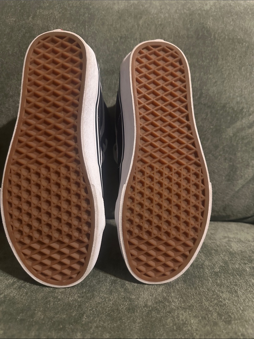 Vans Black & White High Top Skate Sneakers - Picture 6 of 8